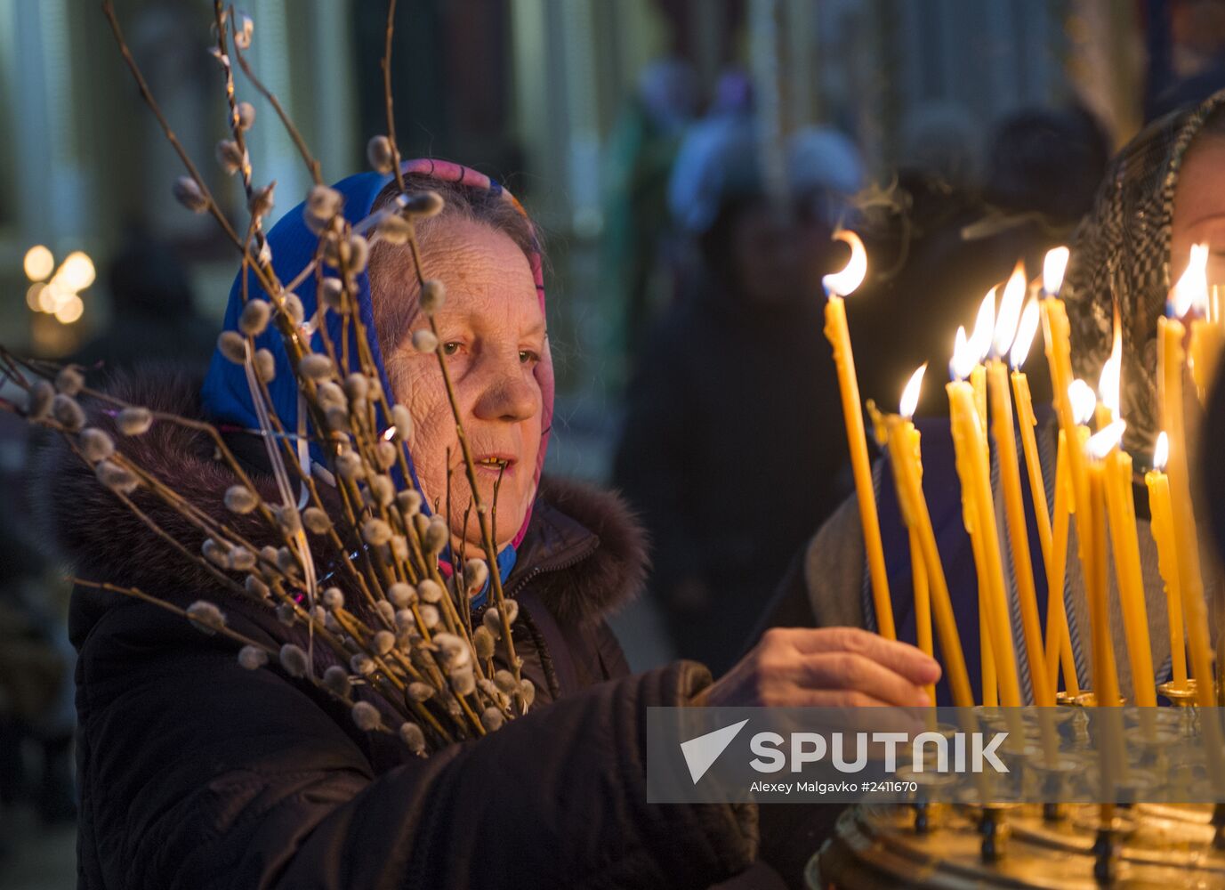 Pussy Willow Sunday celebrated in Russian regions