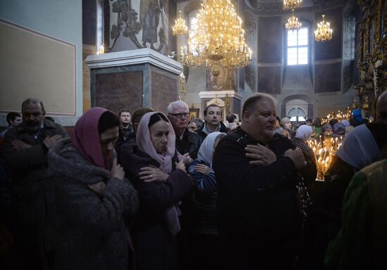 Pussy Willow Sunday celebrated in Moscow