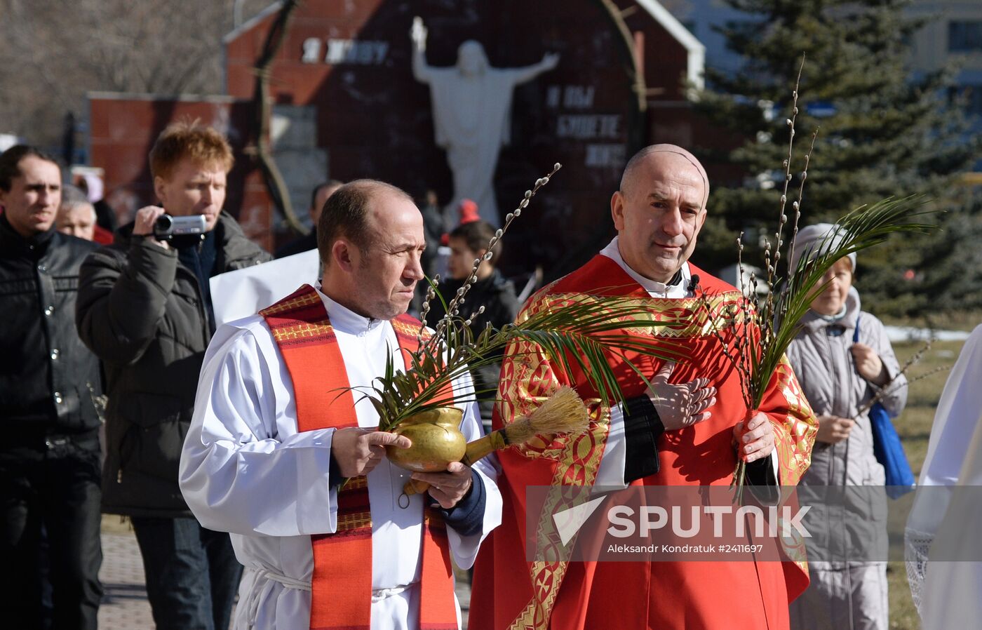 Pussy Willow Sunday celebrated in Russian regions