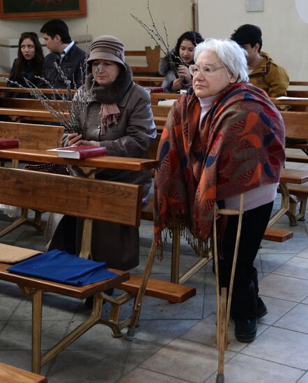 Pussy Willow Sunday celebrated in Russian regions