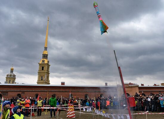 Cosmonautics Day celebrated in St. Petersburg