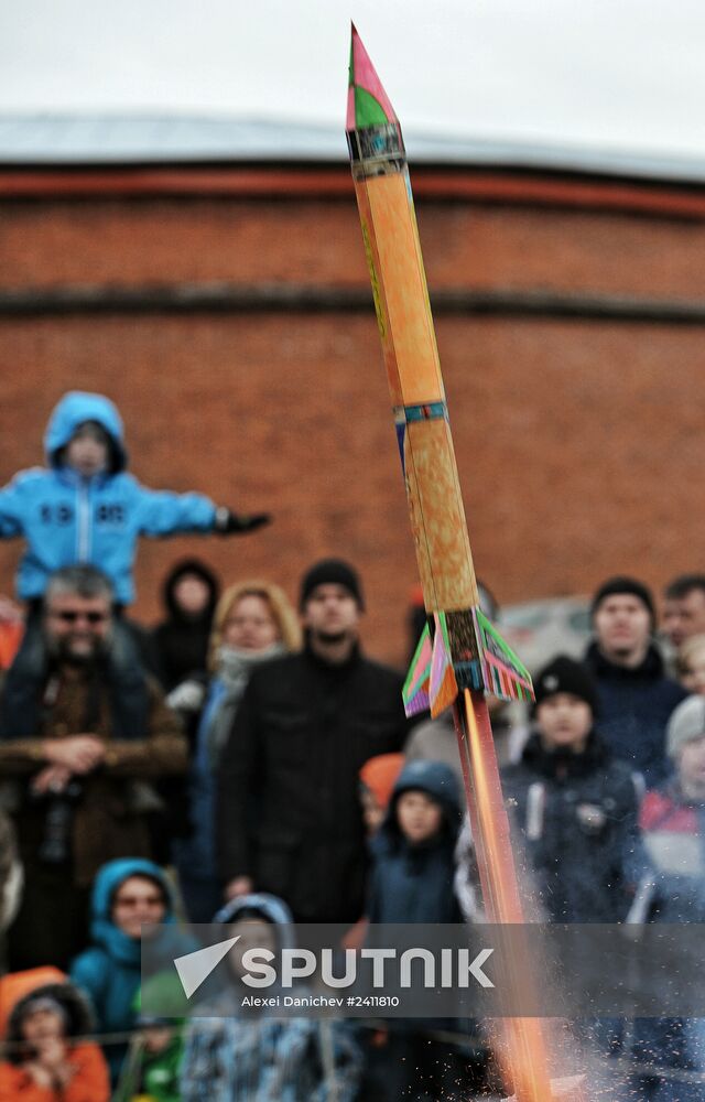 Cosmonautics Day celebrated in St. Petersburg