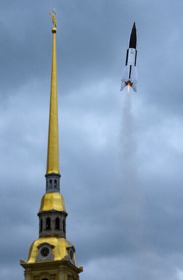 Cosmonautics Day celebrated in St. Petersburg