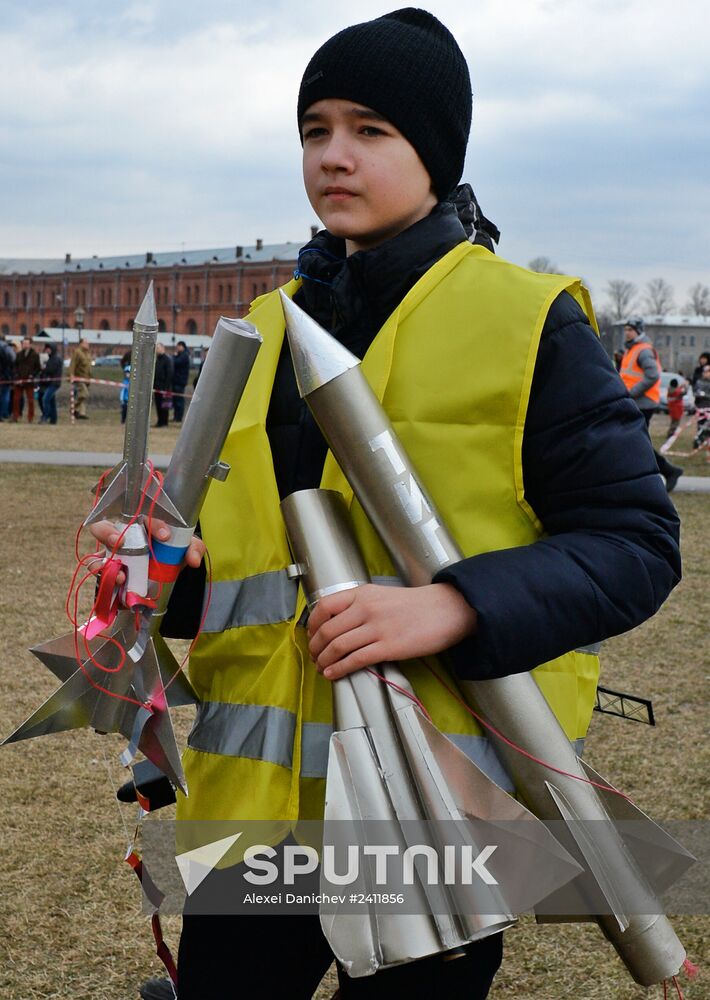 Cosmonautics Day celebrated in St. Petersburg