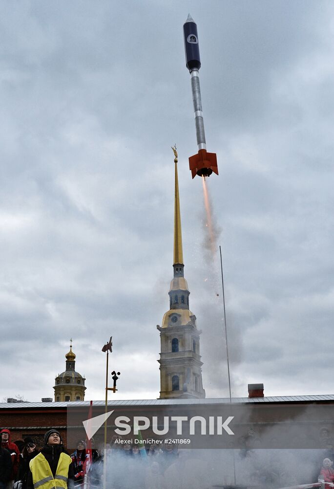Cosmonautics Day celebrated in St. Petersburg