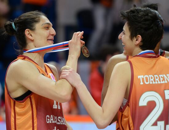 Euroleague Basketball. Women. Final match