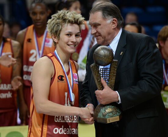 Euroleague Basketball. Women. Final match