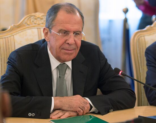 Sergei Lavrov meets with Sudan's Foreign Minister Ali Karti