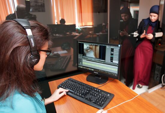 Crimean Tatar TV channel ATR in Simferopol