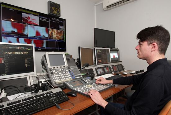 Crimean Tatar TV channel ATR in Simferopol