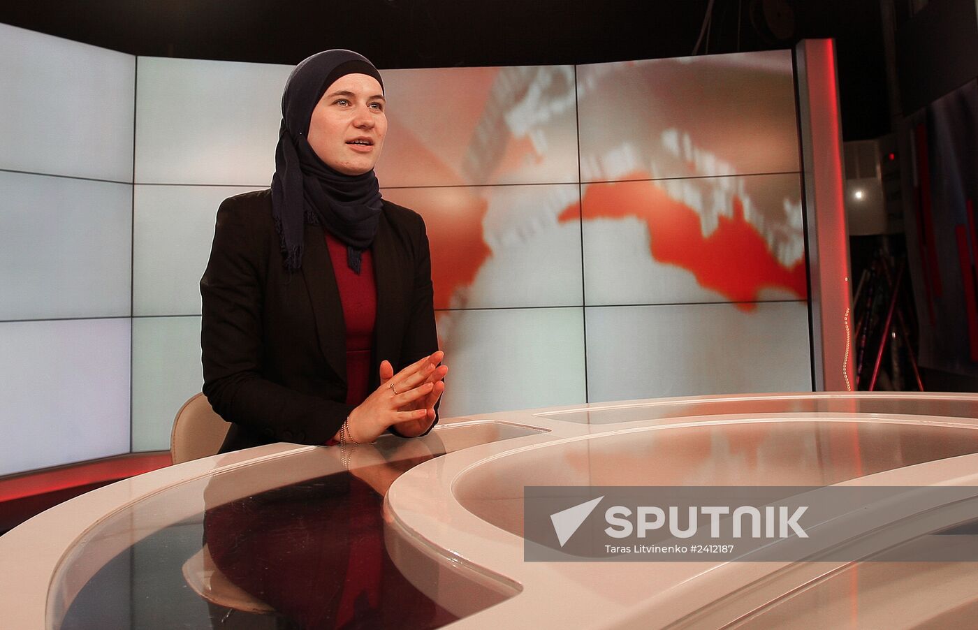 Crimean Tatar TV channel ATR in Simferopol