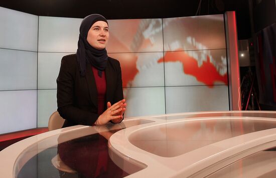 Crimean Tatar TV channel ATR in Simferopol
