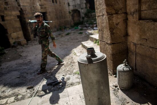 Militants expelled from Krak des Chevaliers castle in Syria