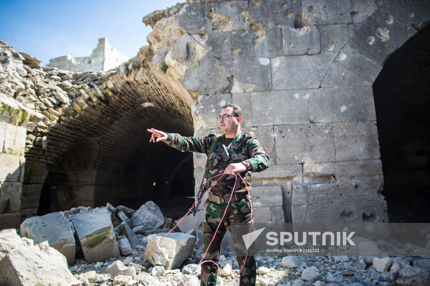 Militants expelled from Krak des Chevaliers castle in Syria