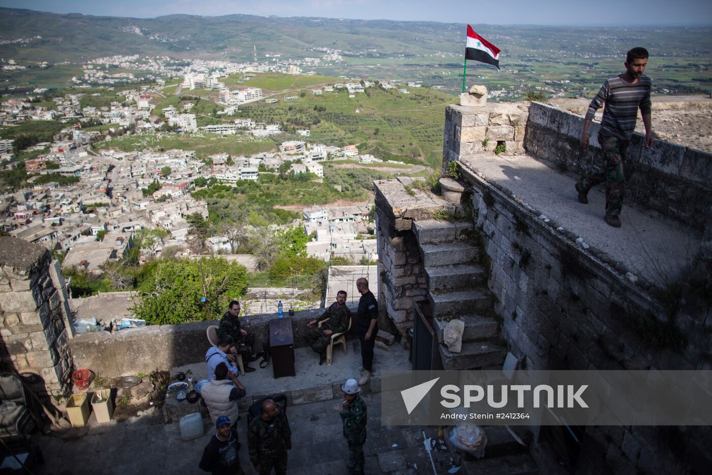 Militants expelled from Krak des Chevaliers castle