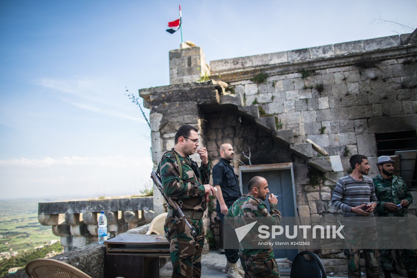 Militants expelled from Krak des Chevaliers castle