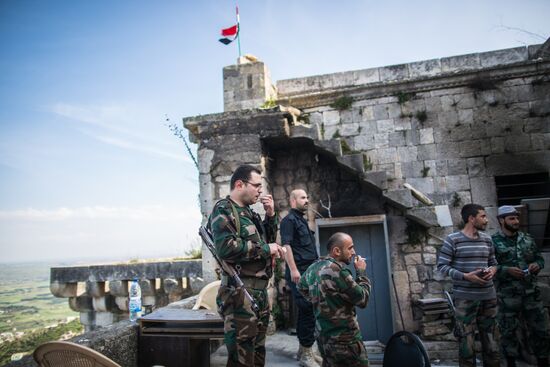 Militants expelled from Krak des Chevaliers castle