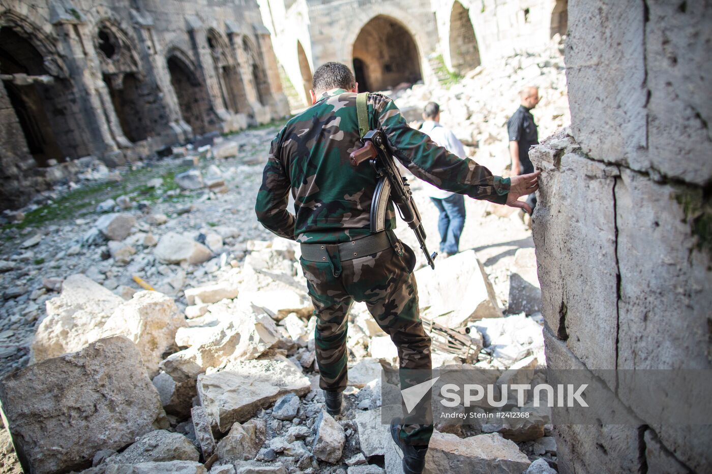 Militants expelled from Krak des Chevaliers castle