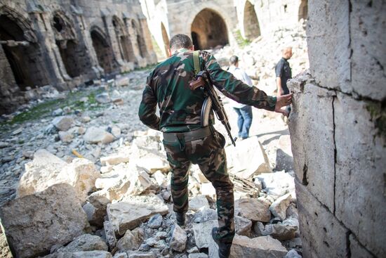 Militants expelled from Krak des Chevaliers castle