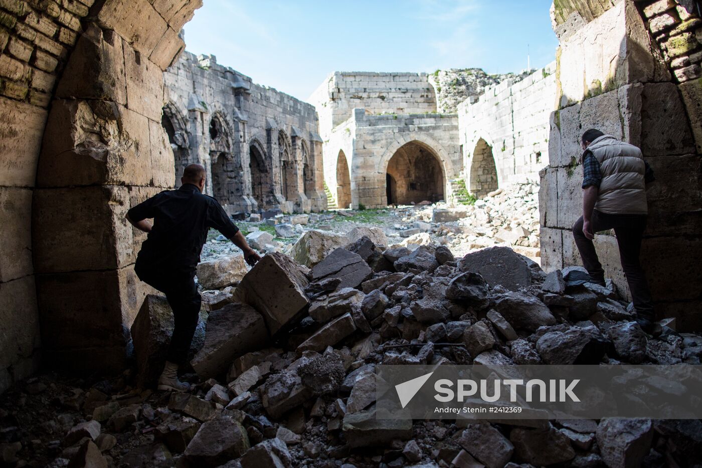 Militants expelled from Krak des Chevaliers castle
