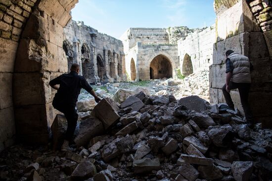 Militants expelled from Krak des Chevaliers castle