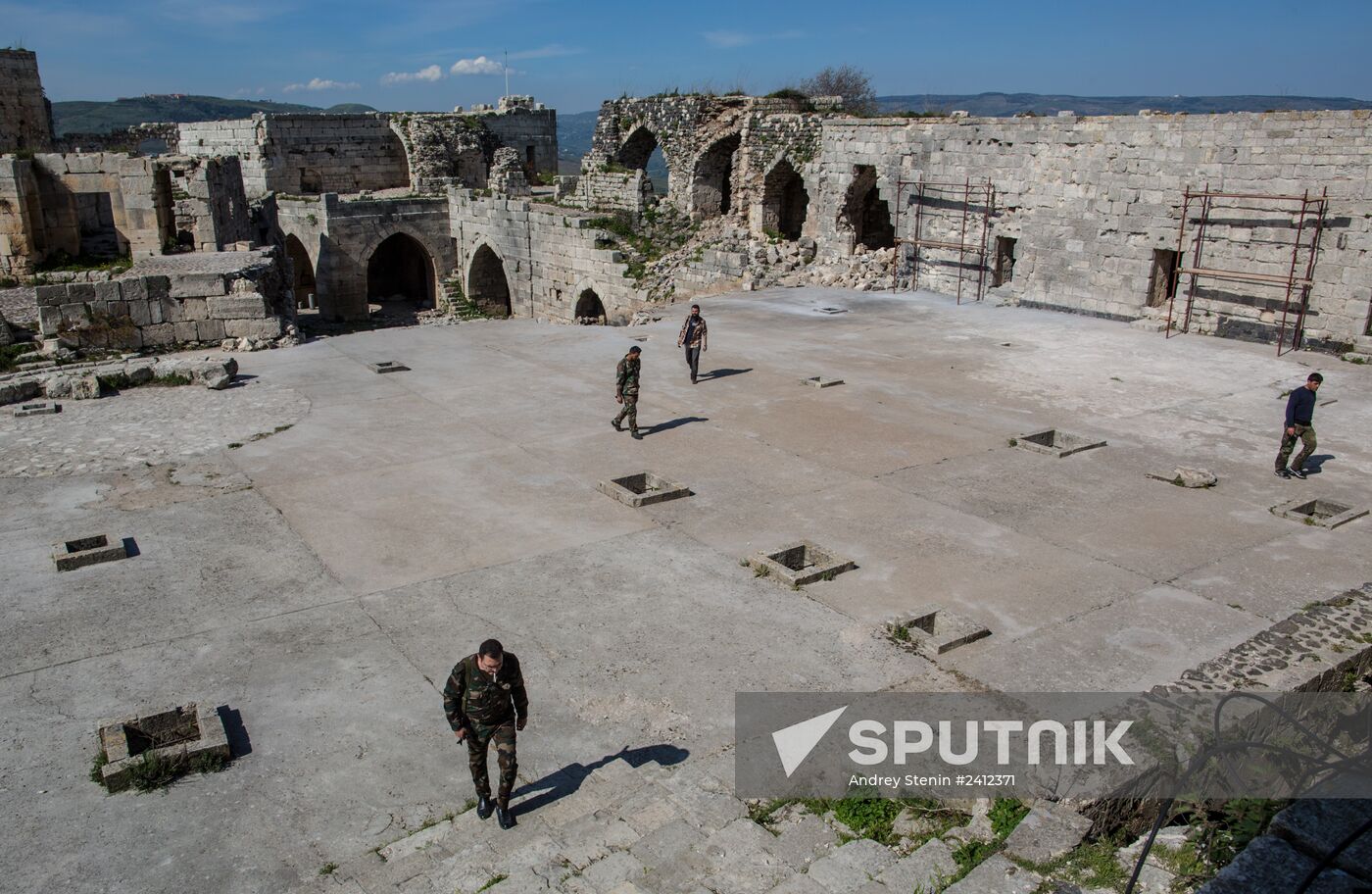 Militants expelled from Krak des Chevaliers castle