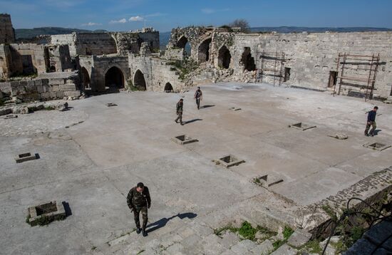 Militants expelled from Krak des Chevaliers castle