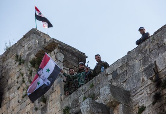 Militants expelled from Krak des Chevaliers castle