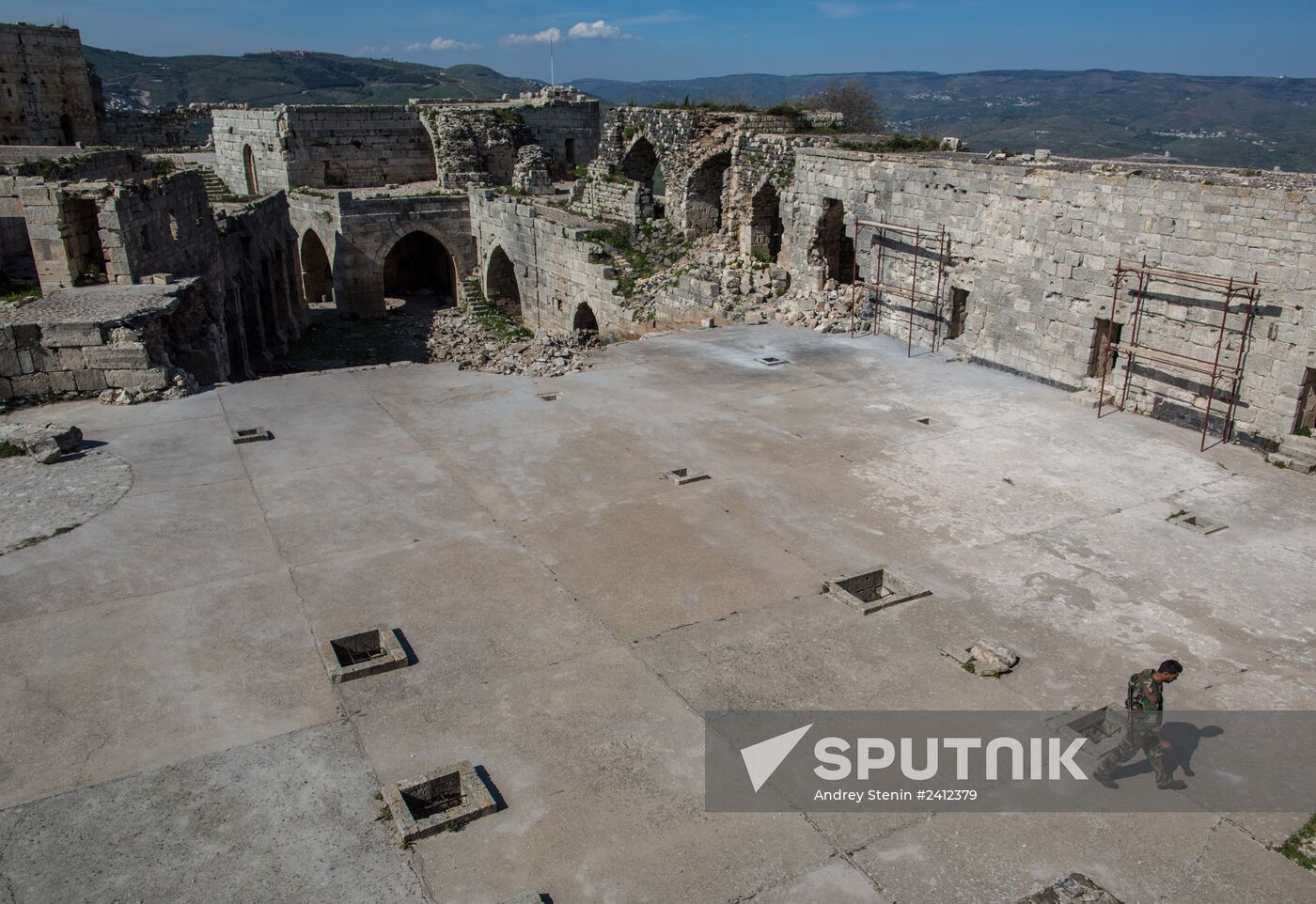 Militants expelled from Krak des Chevaliers castle