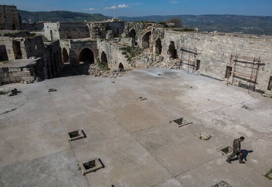 Militants expelled from Krak des Chevaliers castle