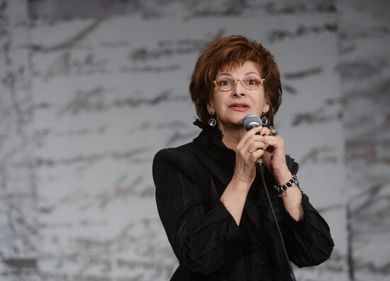 Screenwriter and actor Sergei Plotov holds soiree