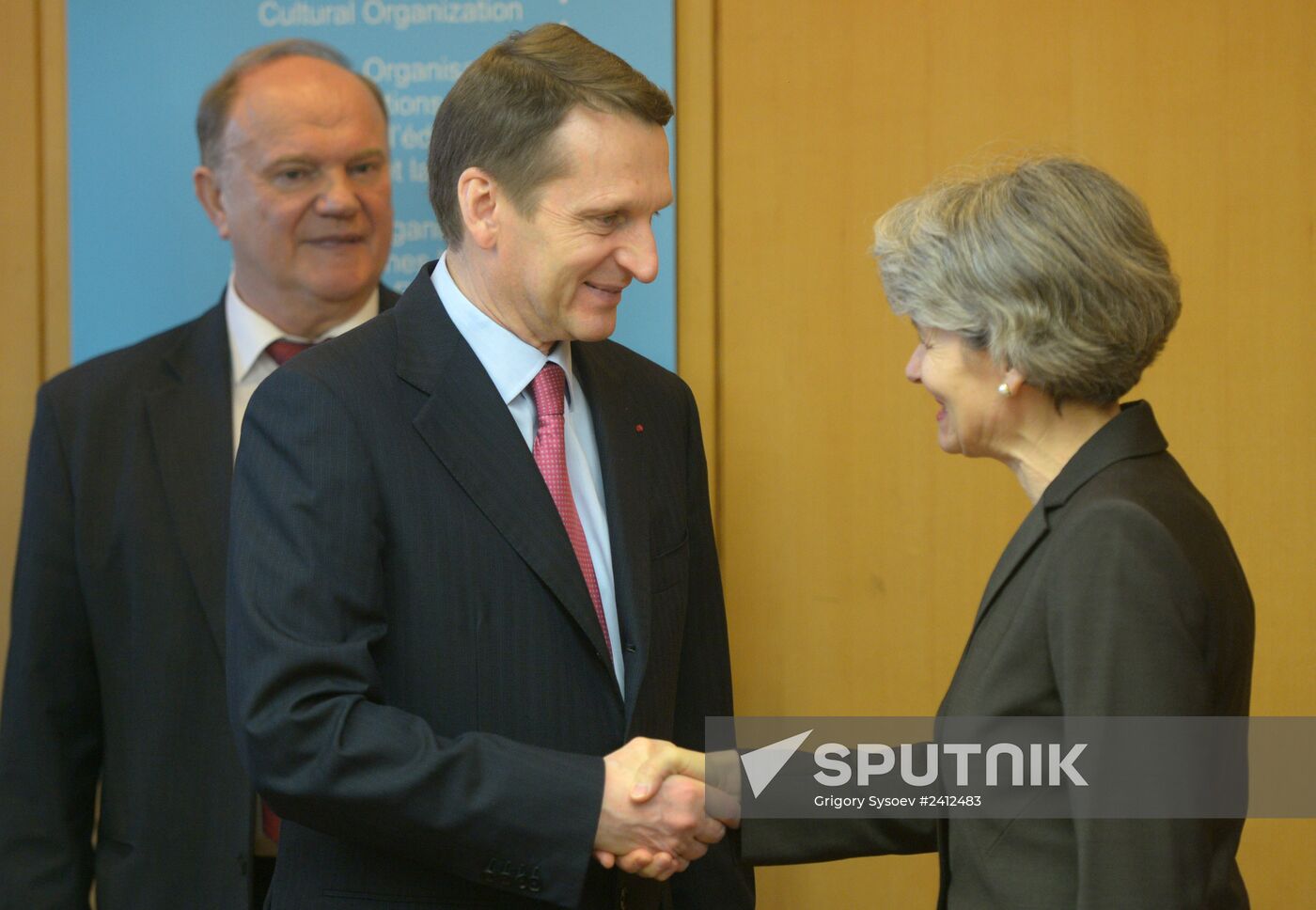 State Duma Speaker Sergei Naryshkin visits France