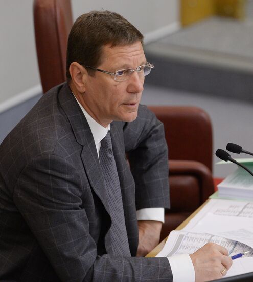 Plenary meeting of the Russian State Duma