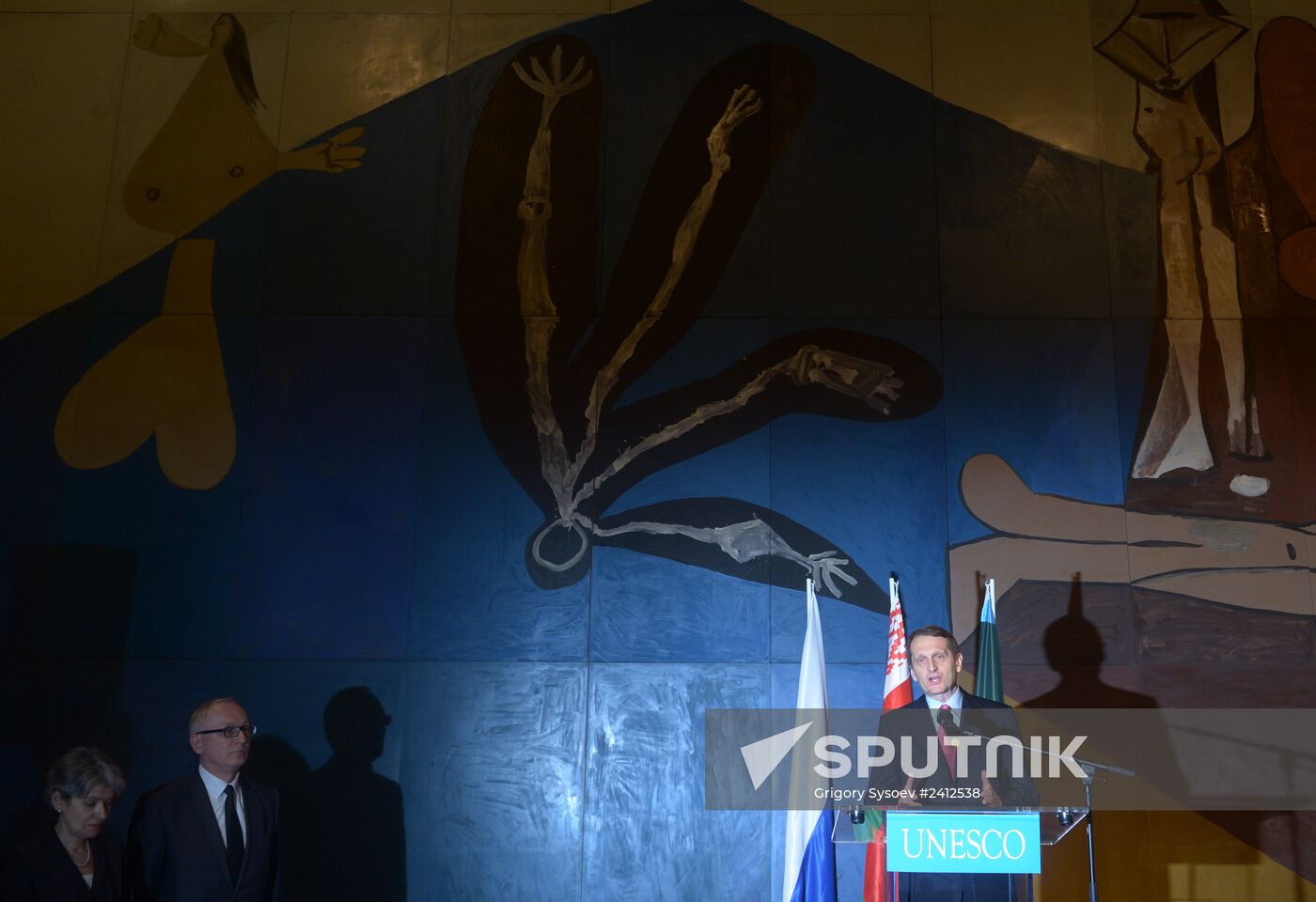 State Duma Speaker Sergei Naryshkin visits France