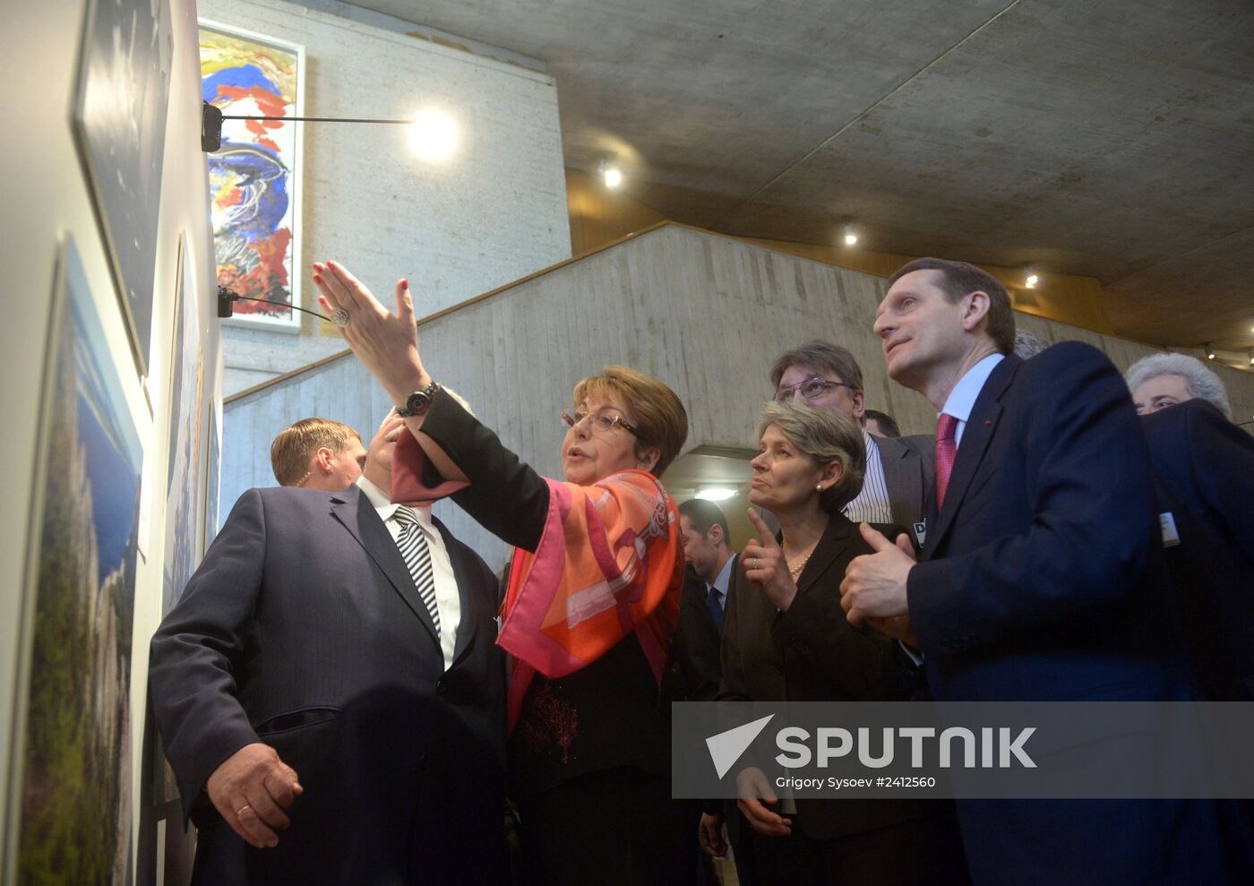 State Duma Speaker Sergei Naryshkin visits France