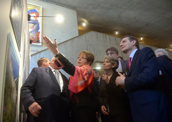 State Duma Speaker Sergei Naryshkin visits France