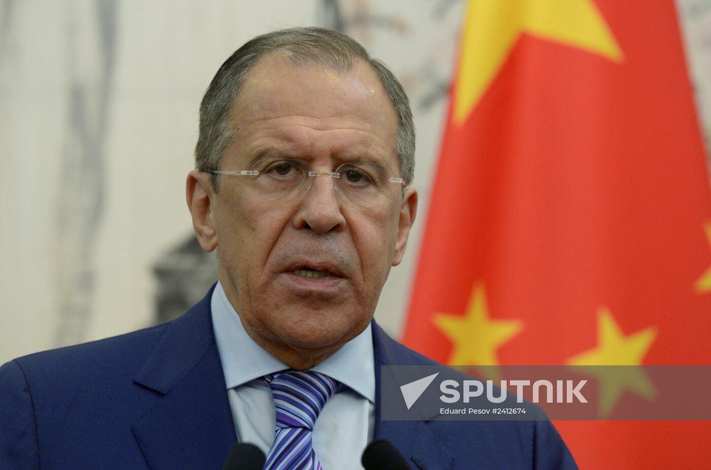 Sergei Lavrov visits China