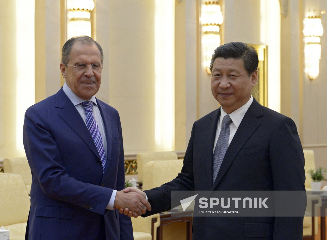 Sergei Lavrov visits China