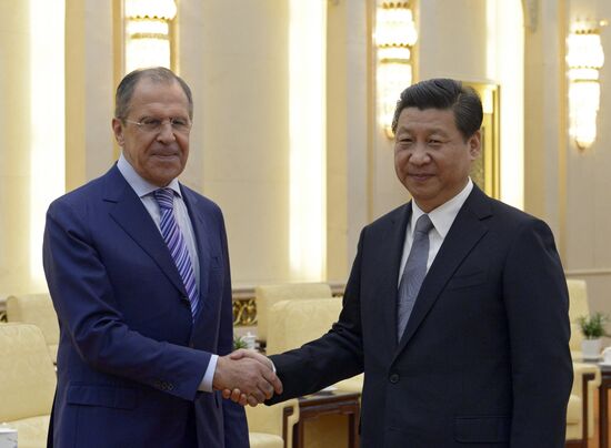 Sergei Lavrov visits China
