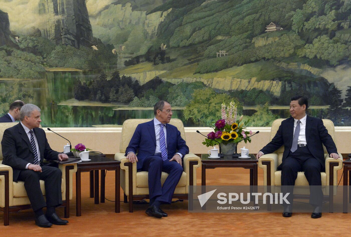 Sergei Lavrov visits China