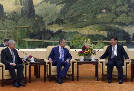 Sergei Lavrov visits China