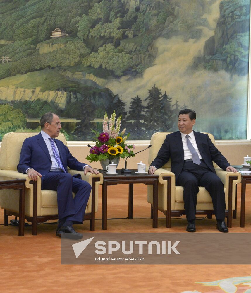 Sergei Lavrov visits China