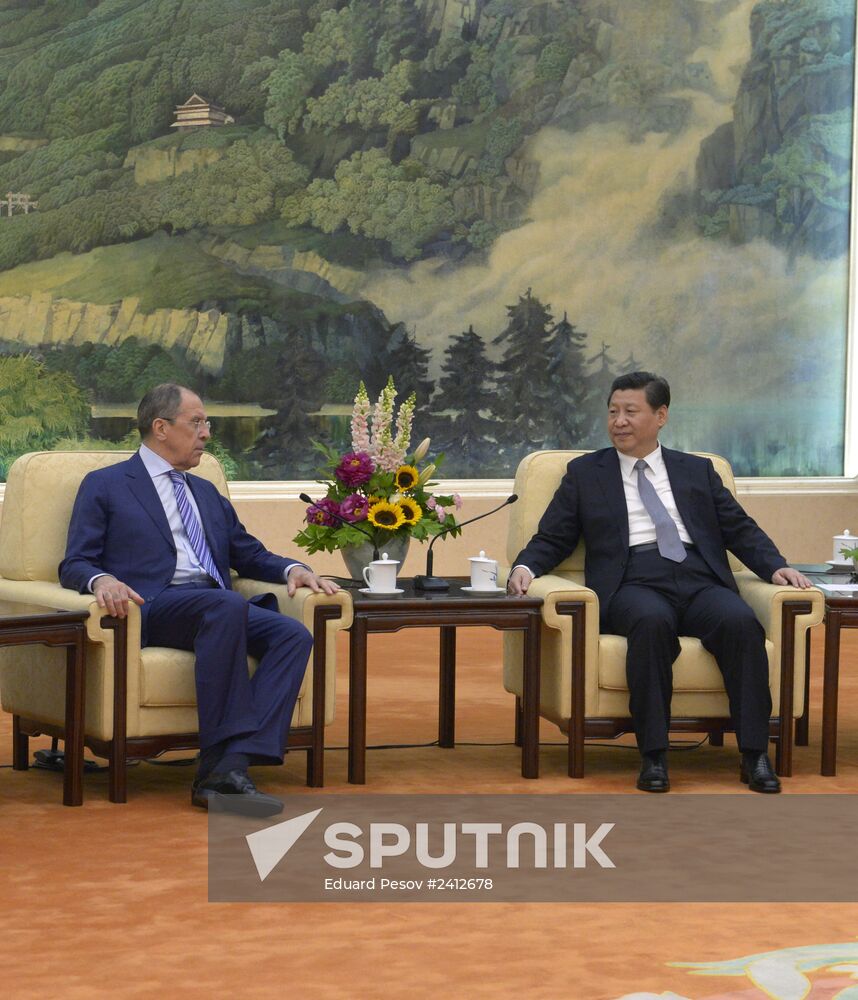 Sergei Lavrov visits China