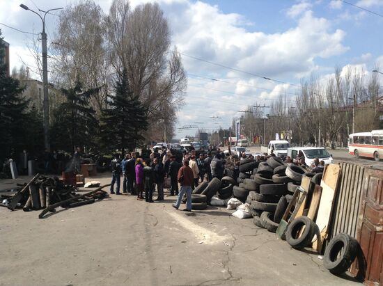 Situation in Gorlovka