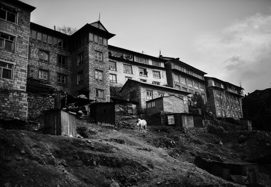 View of Namche Bazaar