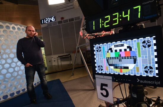 Ostankino TV Center in Moscow