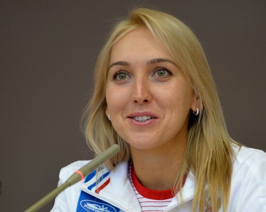 News conference on Federation Cup match between Russia and Argentina