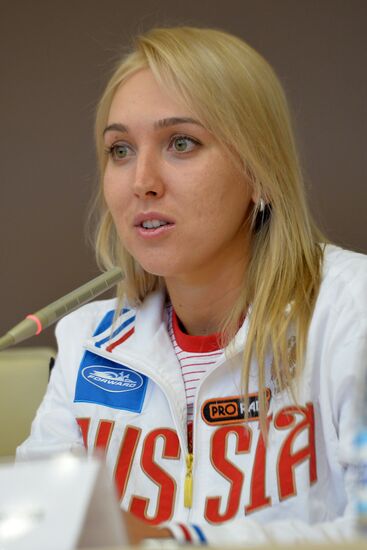 News conference on Federation Cup match between Russia and Argentina
