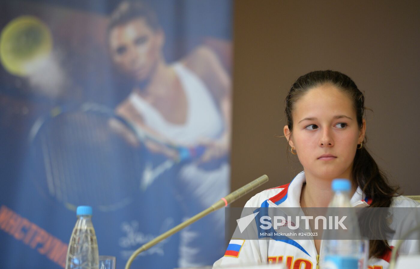 News conference on Federation Cup match between Russia and Argentina