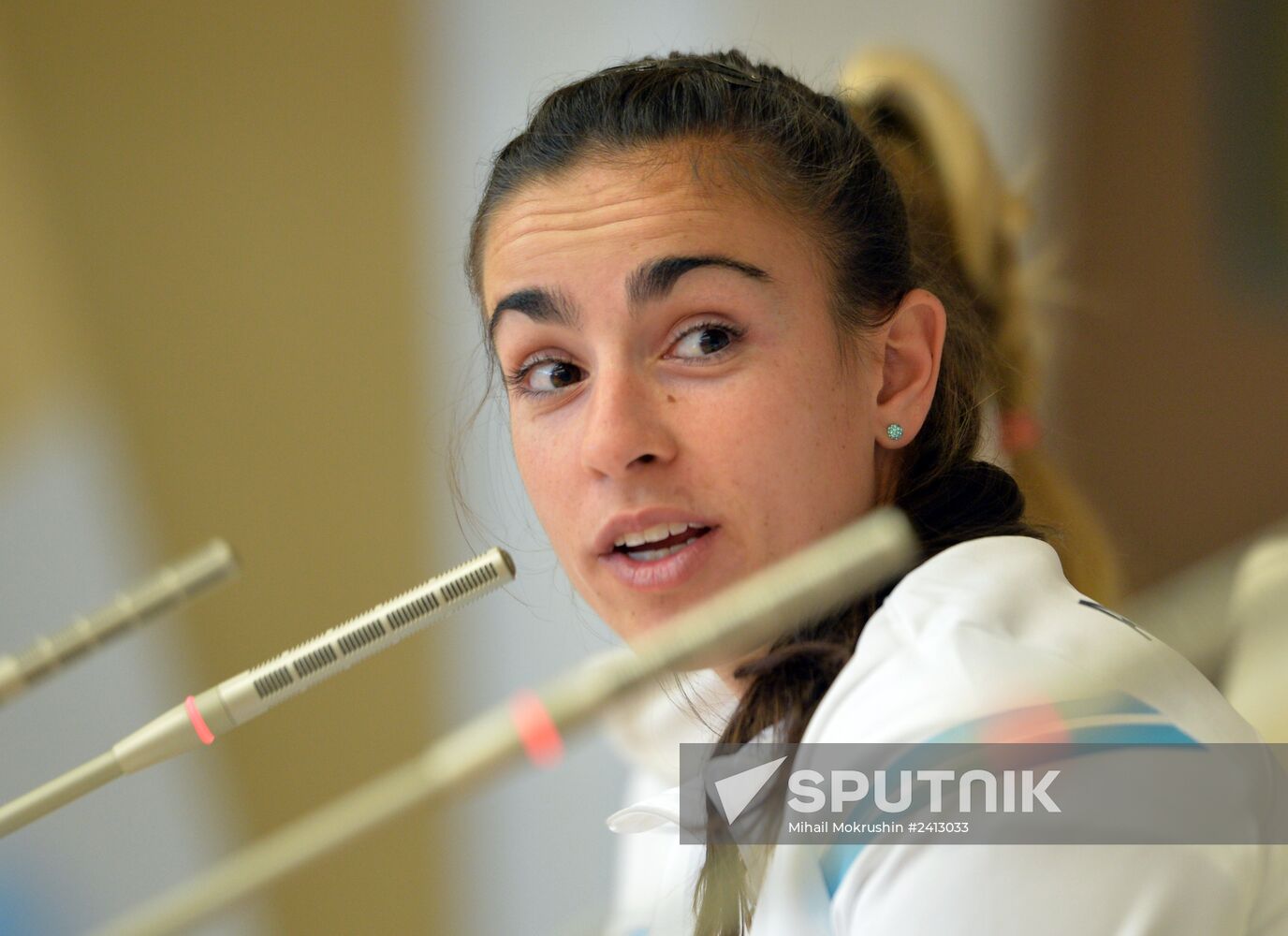 News conference on Federation Cup match between Russia and Argentina
